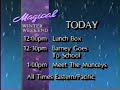 1991 Disney Channel Lineup Aired March 1991