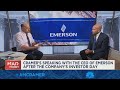 Emerson Electric CEO on the company's transofrmation, future M&A activity