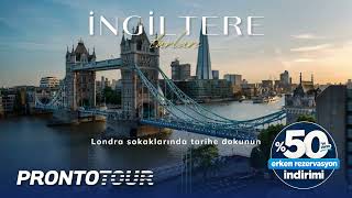 İngiltere Turları - %50 İndirimli Erken Rezervasyon Fırsatları