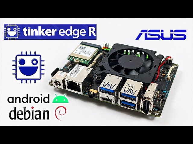 Vídeo relacionado con ASUS Tinker Edge T - Placa SBC (Ordenador monoplaca) para Aplicaciones IA, Google Edge TPU, Procesador Arm, Diseño de alimentación y Herramientas para una configuración Sencilla