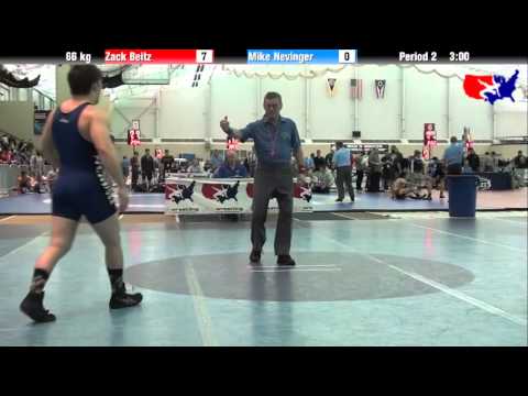 Zack Beitz vs. Mike Nevinger at 2013 ASICS University Nationals - FS
