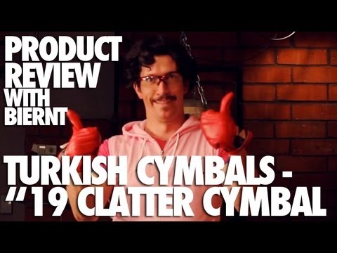 Product Review with Biernt - Turkish Cymbals - Clatter Crash