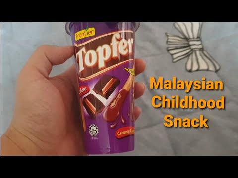 Malaysian Childhood Snack - TOPFER Chocolate Crunchy Stick
