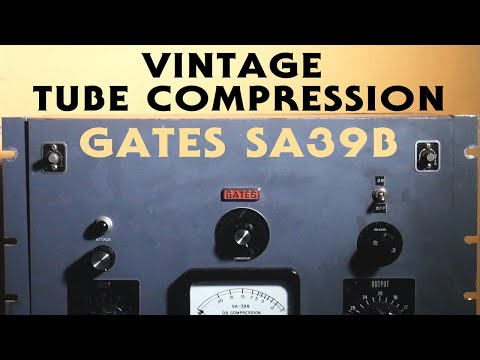 Vintage Tube Compressor DEMO - GATES SA39B