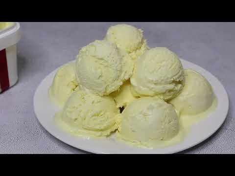 Easy Home made Vanilla Ice cream | 3 Ingredients Vanilla Ice Cream Recipe |  No Machine Ice cream