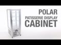 Video: Vitrina refrigerada vertical de 4 caras de cristal 400L. Polar GD881