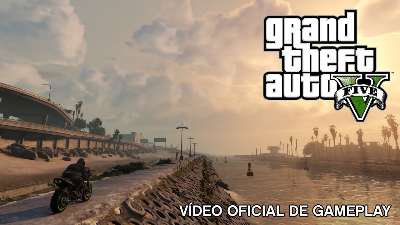 GTA V Xbox 360 - Game Mídia Física - Jogo Original Seminovo Grand Theft Auto  5