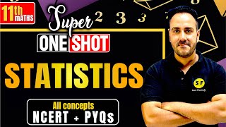 Statistics One Shot maths | Class 11th Full NCERT Revision by Ushank Sir | Science and Fun