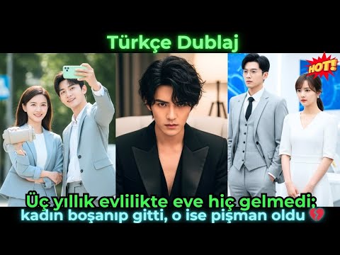 Üç yıllık evlilikte eve hiç gelmedi; kadın boşanıp gitti, o ise pişman oldu 💔