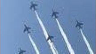 2020/5/29 医療従事者の方々へ敬意と感謝 ありがとう！ 東京 スカイツリー 上空をブルーインパルスが飛行  よっぴぃ動画