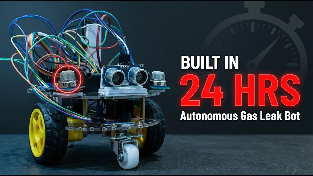 Autonomous Gas Leak Bot Preview