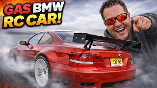 First Start of My GIANT FG Gas BMW M3 4WD Race Car! 🤯