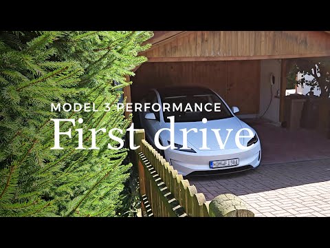 I bought a 2024 Tesla Model 3 Performance - First Drive