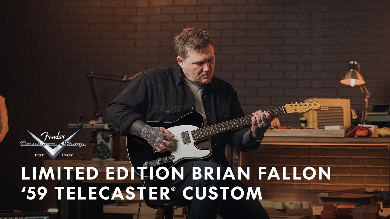 Exploring the Limited Edition Brian Fallon '59 Telecaster Custom | Artist Signature Series | Fender - YouTube