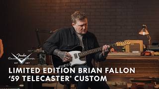 Video thumbnail for Exploring the Limited Edition Brian Fallon '59 Telecaster Custom | Fender Custom Shop | Fender by Fender