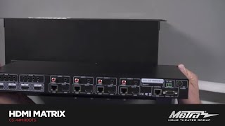 Unboxing the 8X8 HDMI® Matrix and the 8X8 HDBaseT HDMI® Matrix