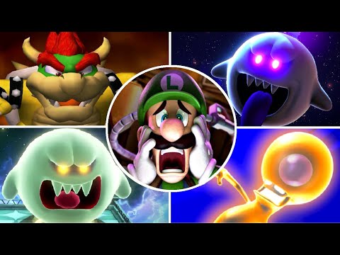 Luigi's Mansion Trilogy - All Final Bosses