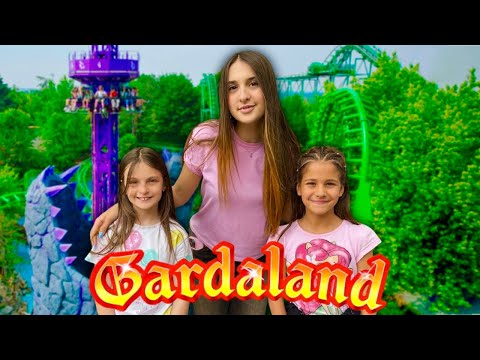 Let's go to GARDALAND with GIULIA and try the NEW ATTRACTION 🎡😱