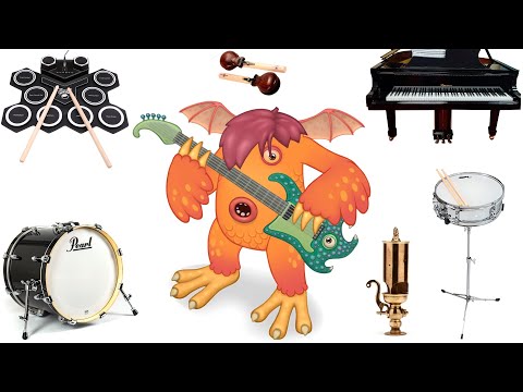 Air Island - All Voice Actors and Monster Instruments 4K