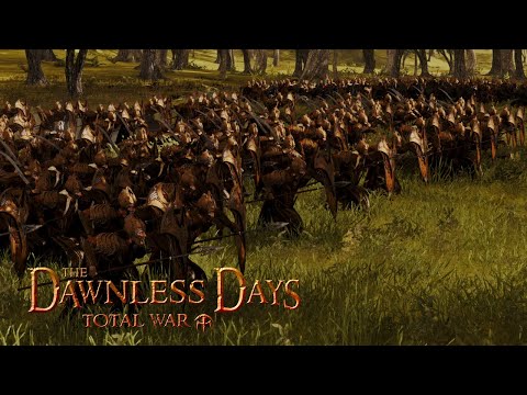 GUNDABAD AMBUSH THRANDUIL ON THE ROAD! - Dawnless Days Total War Multiplayer Battle
