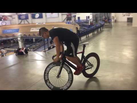 Trackie Track-standing Track Bike at the Track