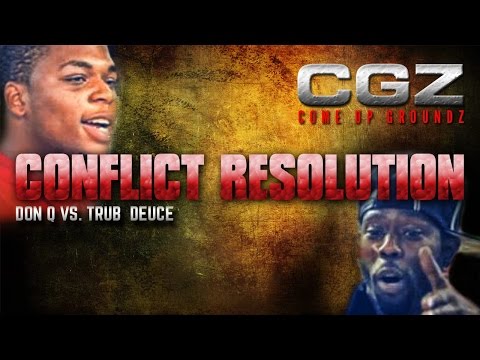 QUEENZFLIP - COME UP GROUNDZ: DON Q VS TRUB DEUCE (@DJGMONEY)