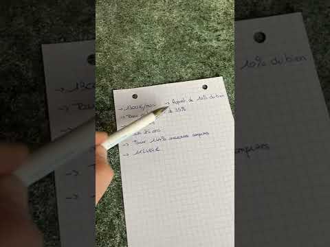 combien tu peux emprunter avec 1300€/mois