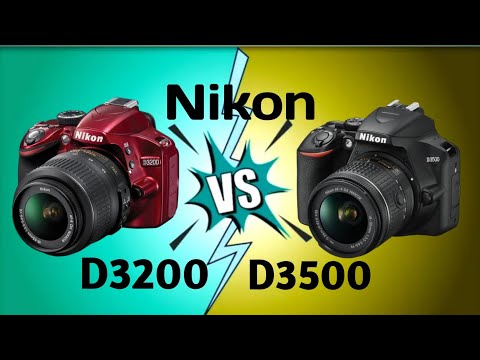 Nikon D3200 vs D3500 Full Specifications.