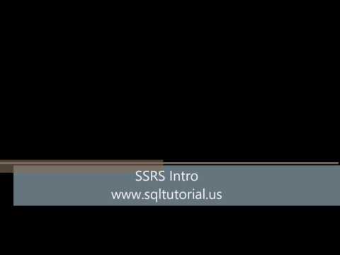SSRS Intro - SSRS for Beginners to Advance level 01