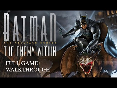 Batman: The Enemy Within (2017) Full Game Walkthorugh - No Commentary