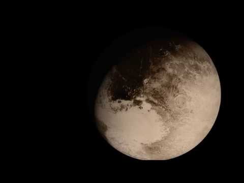 Flying Past Pluto