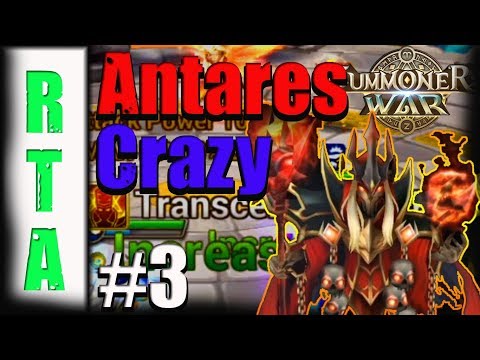 [Part 3] Summoners War RTA Season 12 Crazy Verdehille and Antares - isengdudegame