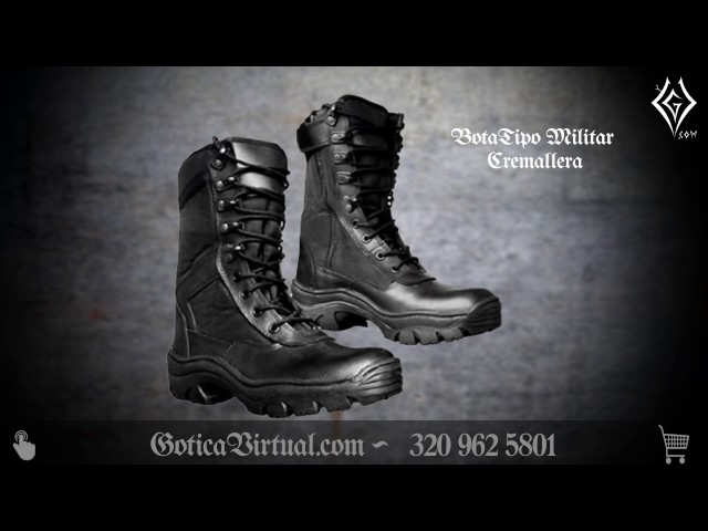 Vídeo relacionado con Botas De Montar Steampunk Botines De Cuero PU De Moda Heavy Metal con Decoración De Calavera Botas De Caballero Bordadas Retro para Hombres, Black, 47 EU