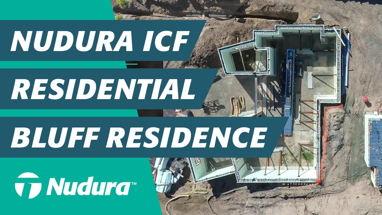 Nudura ICF Residential Application - Bluff Residence