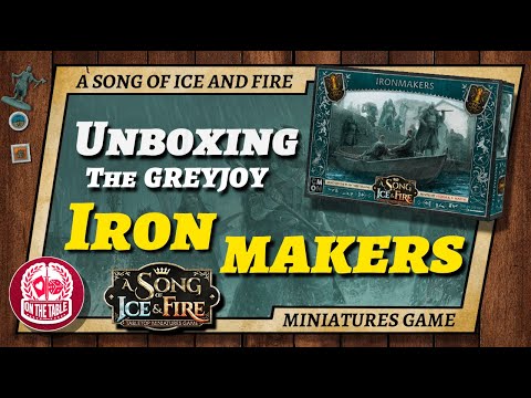 Unboxing the Greyjoy Ironmakers for A Song of Ice and Fire the Miniatures Game
