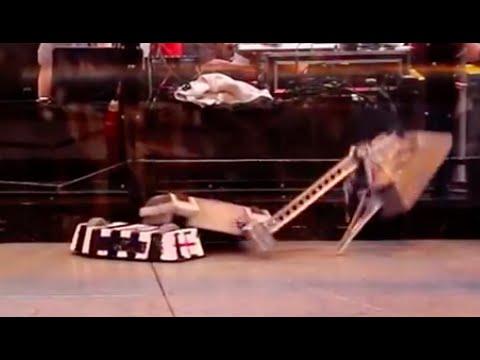 FRA Q8 - Killer Joule v Spartan v Tiny Toon - RC Combat Robot Wars - 2015 RC World Championships