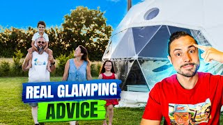 Watch This Before Starting A Glamp Site Business (W/ Tractors and Cream Glamping)