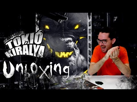 UNBOXING  Tokió királya: A pusztítás éjszakája társasjáték - reflexshop