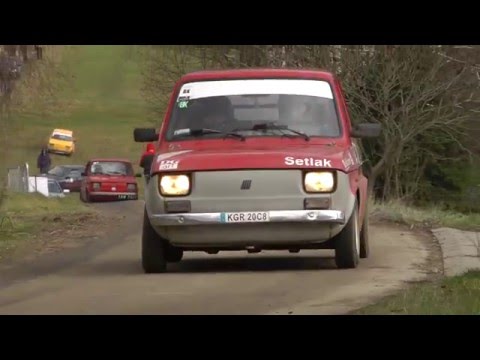 Patryk Setlak / Sebastian Niemiec - Fiat 126p - KJS Zimowy Super OeS Barbórka Moszczenica 13-12-2015