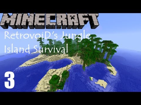 RetrovoiD - Minecraft Jungle Island Survival - Episode 3