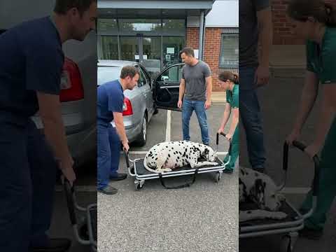 A Pregnant Dog Was Found Alone on the Road… 🐶💔