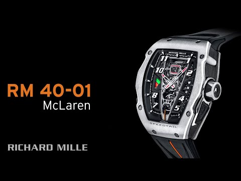 RM 40-01 Automatic Tourbillon McLaren Speedtail — RICHARD MILLE