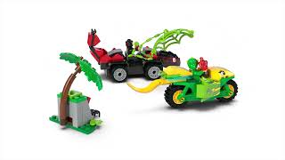 LEGO® Marvel 11198 Spin, Electro a honička s dinosauřím vozidlem