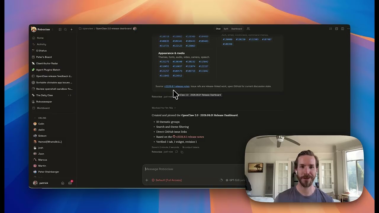 Build an OpenClaw Dashboard with One Prompt | OpenClaw 2.0 Demo video thumbnail