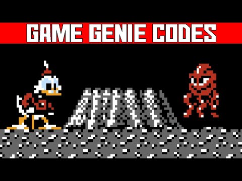 (NES DuckTales) Walk Through Walls, Jump In Mid Air, Invincibility - Game Genie Codes