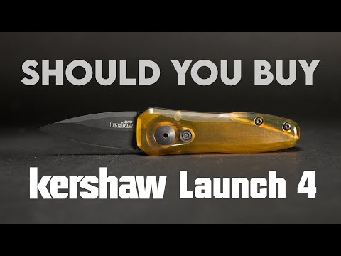 Kershaw Launch 4 Ultem Magnacut | Unbox & Review