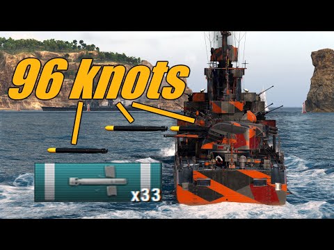 Halland 270k SUPER DESTROYER - World of Warships