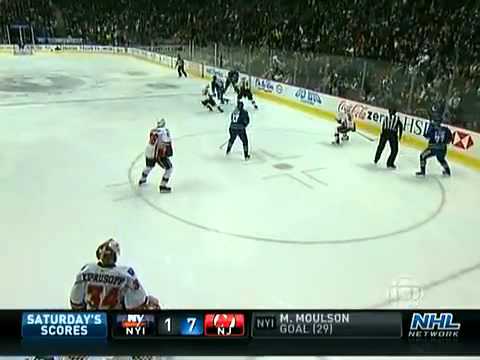 Daniel Sedin Nasty Goal vs. Calgary (4.11.10)
