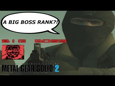 MGS2 - Highly Edited Big Boss Rank Playthrough