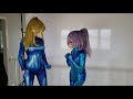 Metroid Zero Suit Samus Kigurumi Cosplay Training The New Recruits